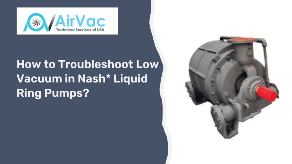 Troubleshoot Low Vacuum